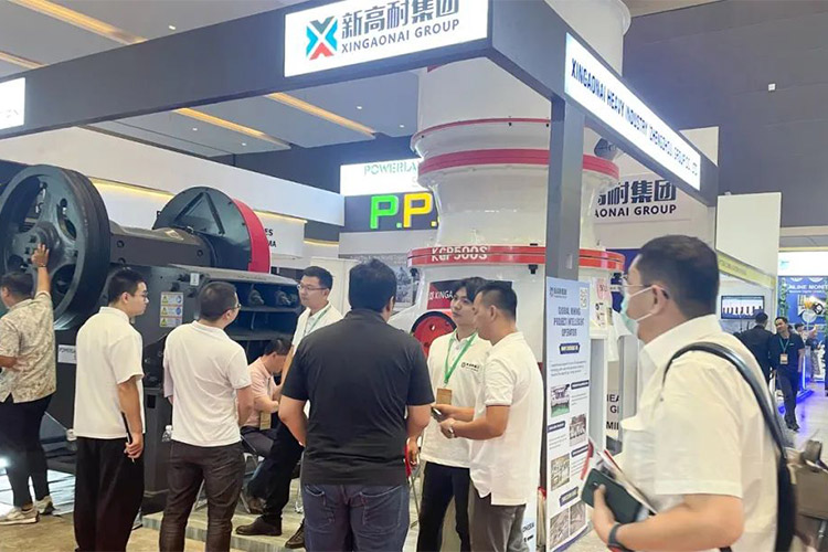 The 2023 Indonesian Mining Exhibition of Xingaonai Group came to a successful conclusion