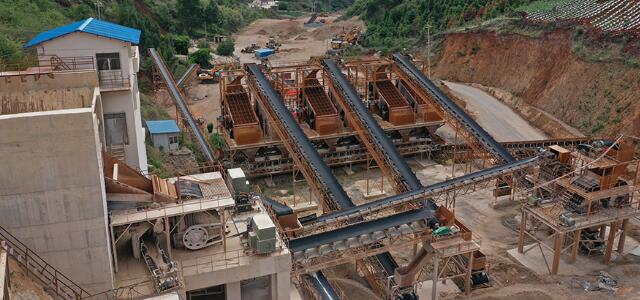 1500tph large-scale sand making production line in Colombia