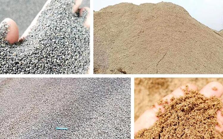 Machine-made sand