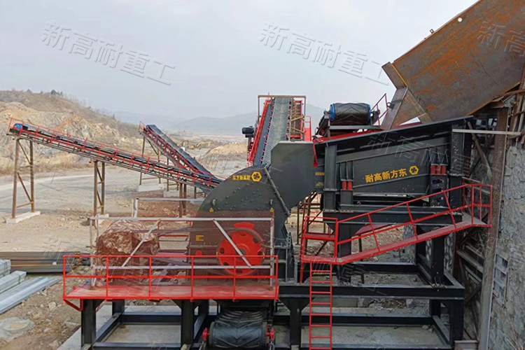 300tph limestone production line in Tonghua City, Jilin Province