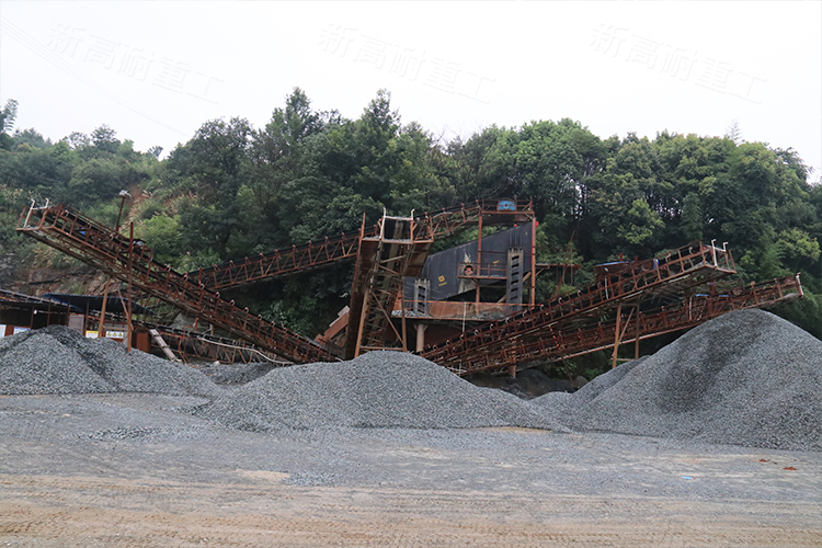 300tph bluestone production line in Changsha, Hunan Province