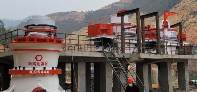 500tph metamorphic sandstone production line in Jian City, Jiangxi Province