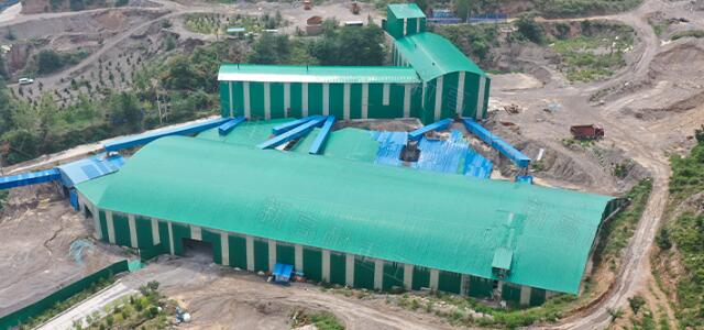 700tph limestone production line in Xinjiang County, Yuncheng City, Shanxi Province