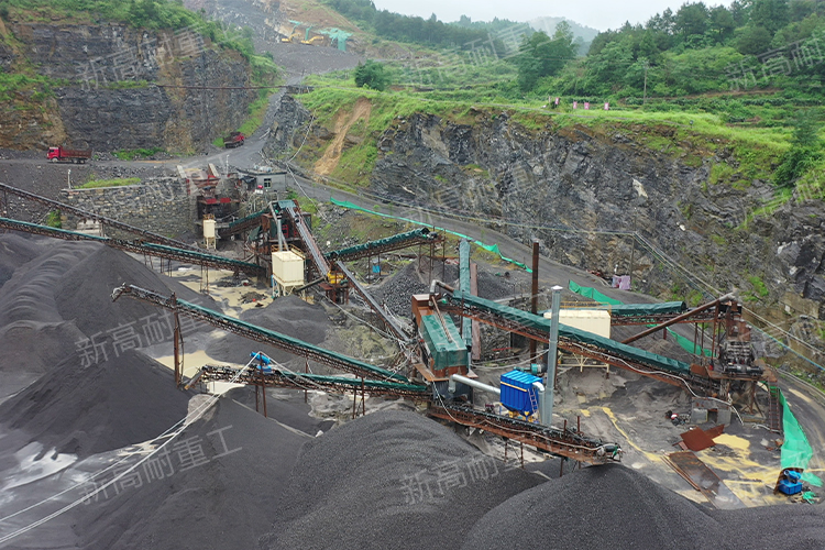 700tph sand and gravel aggregate production line in Kunming, Yunnan