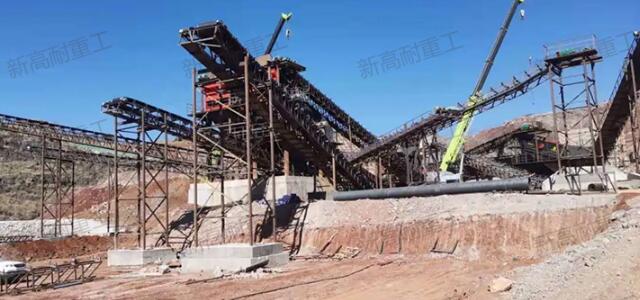 700tph sand and gravel aggregate production line in Kunming, Yunnan