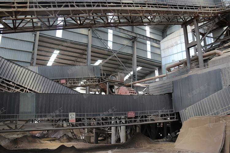 700-800tph stone production line in Xiaoguan  Town, Gongyi City, Henan