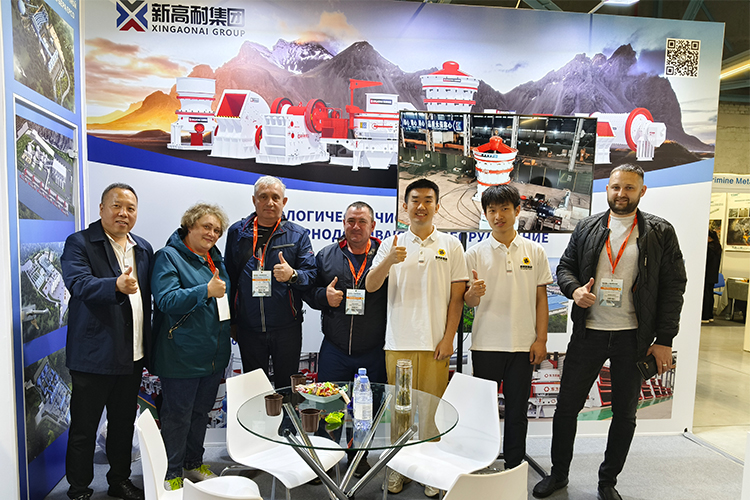 The Xingaonai Russia Xinku Mining Exhibition ended successfully