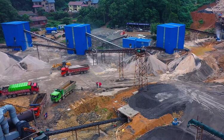 800tph limestone production line in Huaihua City, Hunan Province