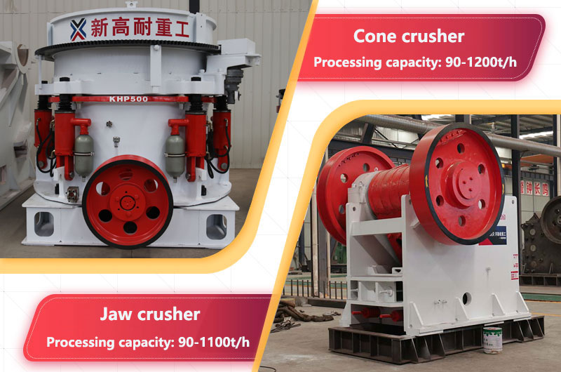 Comparison between cone crusher and jaw crusher