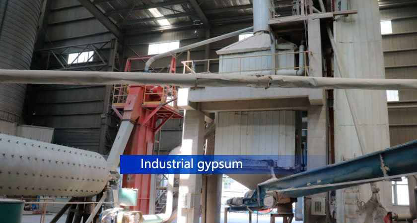 Industrial gypsum