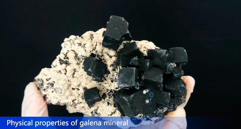 Physical properties of galena mineral