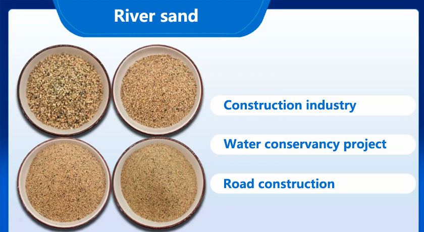 River sand application