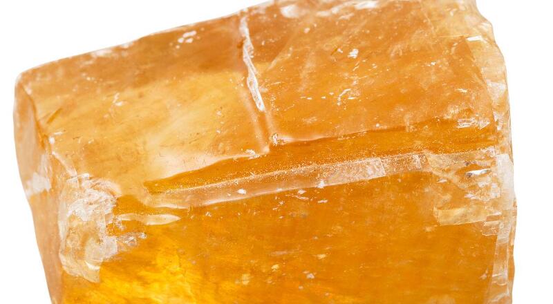 Orange calcite